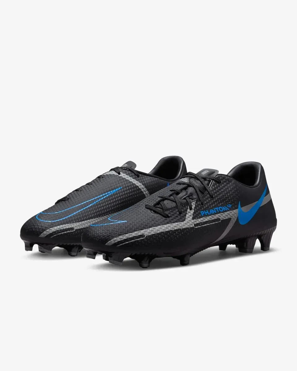 Nike Phantom GT2 Academy FG-MG - Black-blue