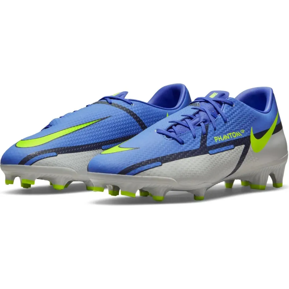 Nike Phantom GT2 Academy FG-MG - Sapphire-Volt-Grey