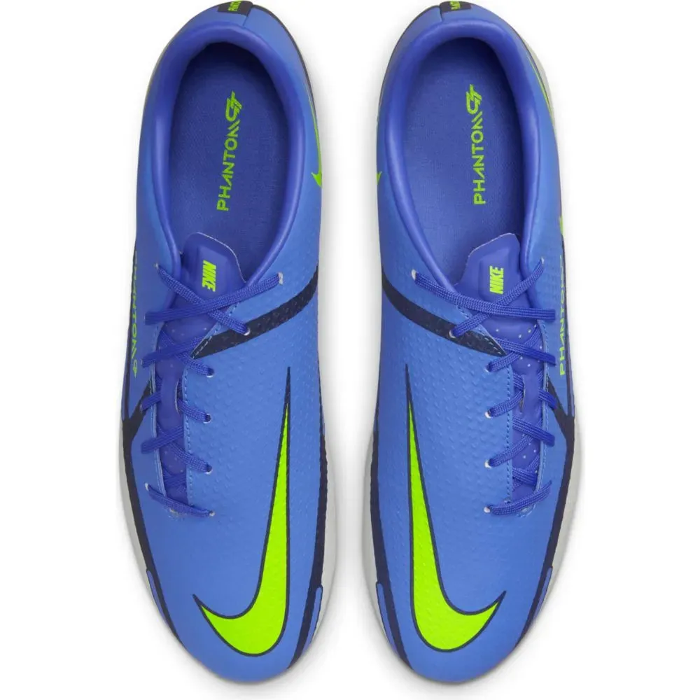 Nike Phantom GT2 Academy FG-MG - Sapphire-Volt-Grey