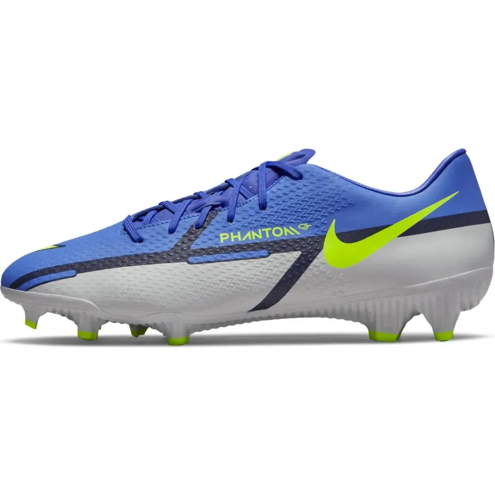 Nike Phantom GT2 Academy FG-MG - Sapphire-Volt-Grey