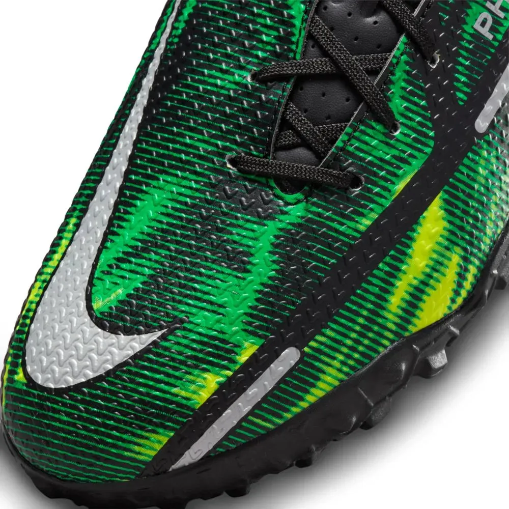 Nike Phantom GT2 Academy SW TF - Black-Green Strike