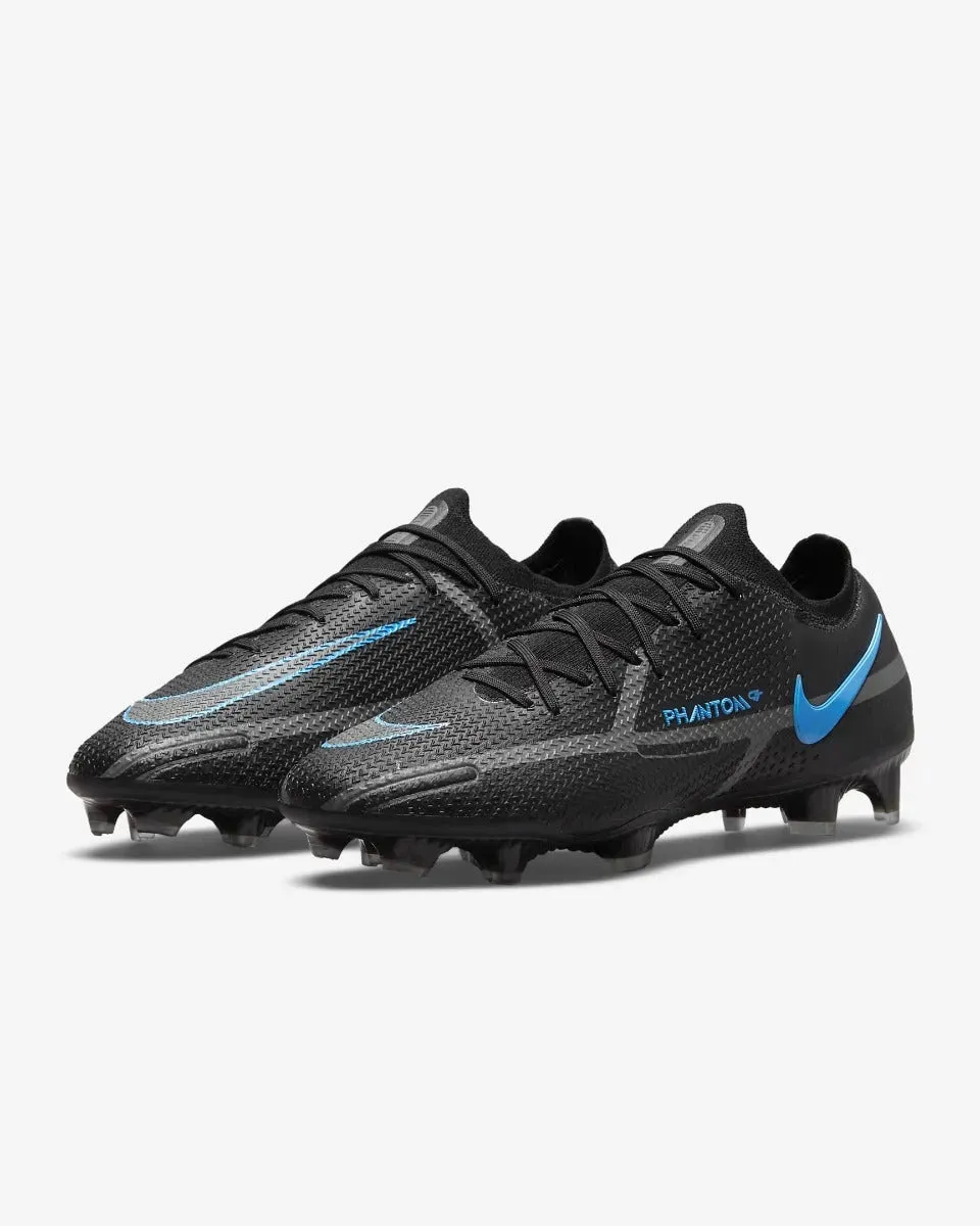 Nike Phantom GT2 Elite FG - Black-Blue