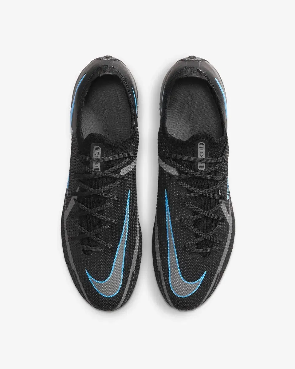 Nike Phantom GT2 Elite FG - Black-Blue