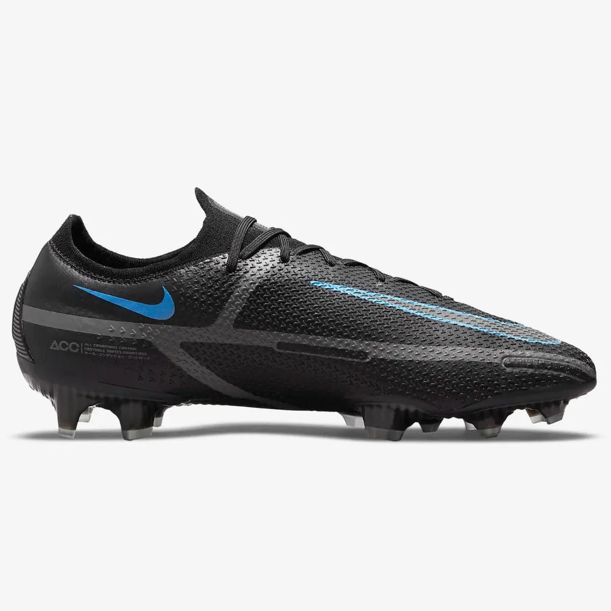 Nike Phantom GT2 Elite FG - Black-Blue