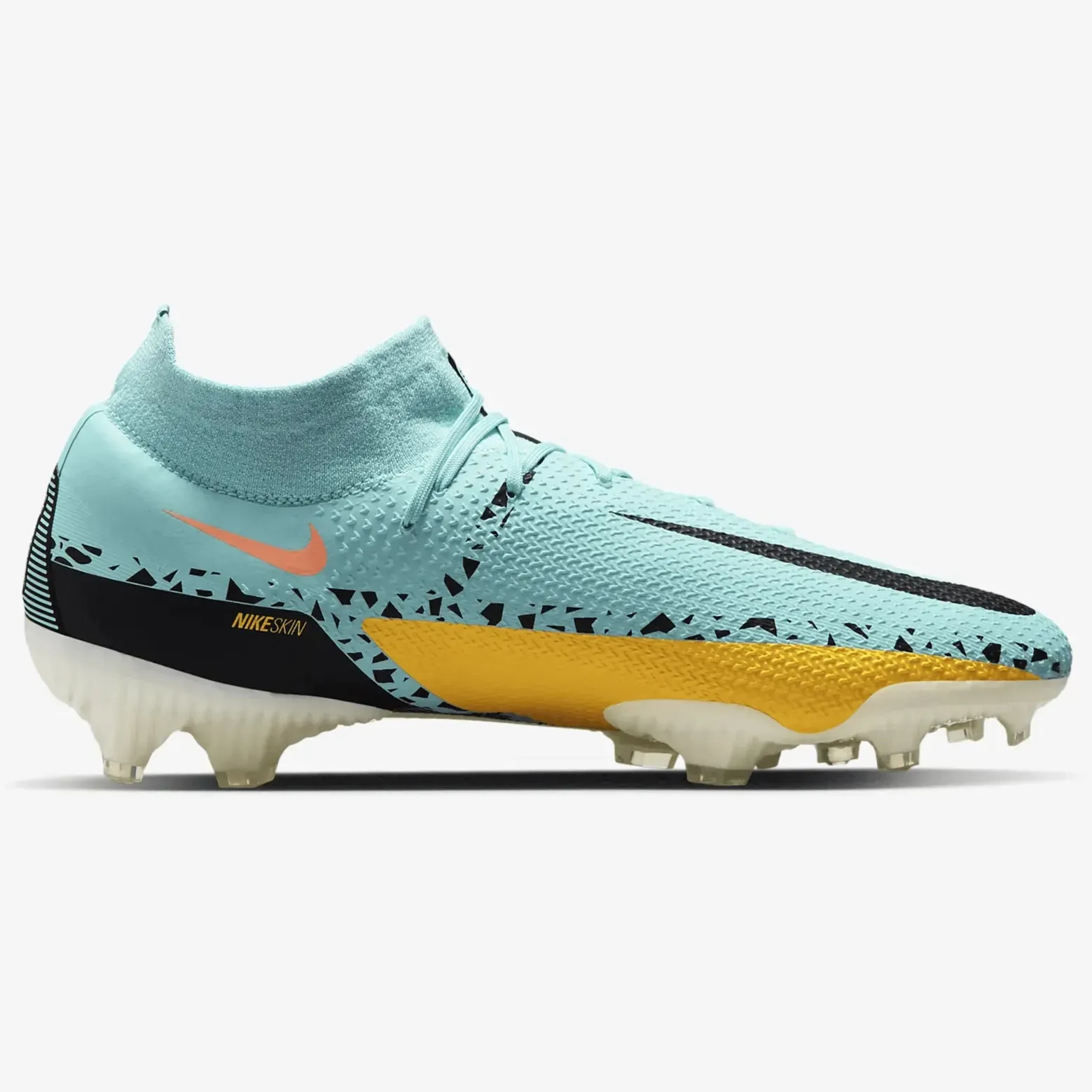 Nike Phantom GT2 Pro DF FG - Glacier Ice-Black