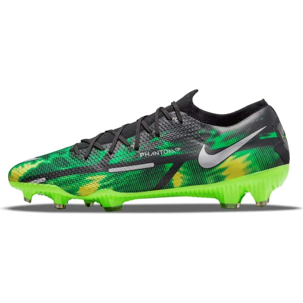 Nike Phantom GT2 SW PRO FG -Black-Green Strike