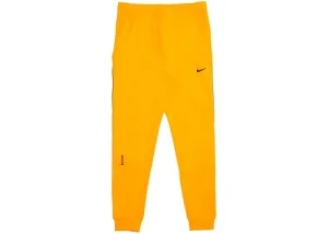 NIKE X DRAKE NOCTA FLEECE PANTS YELLOW