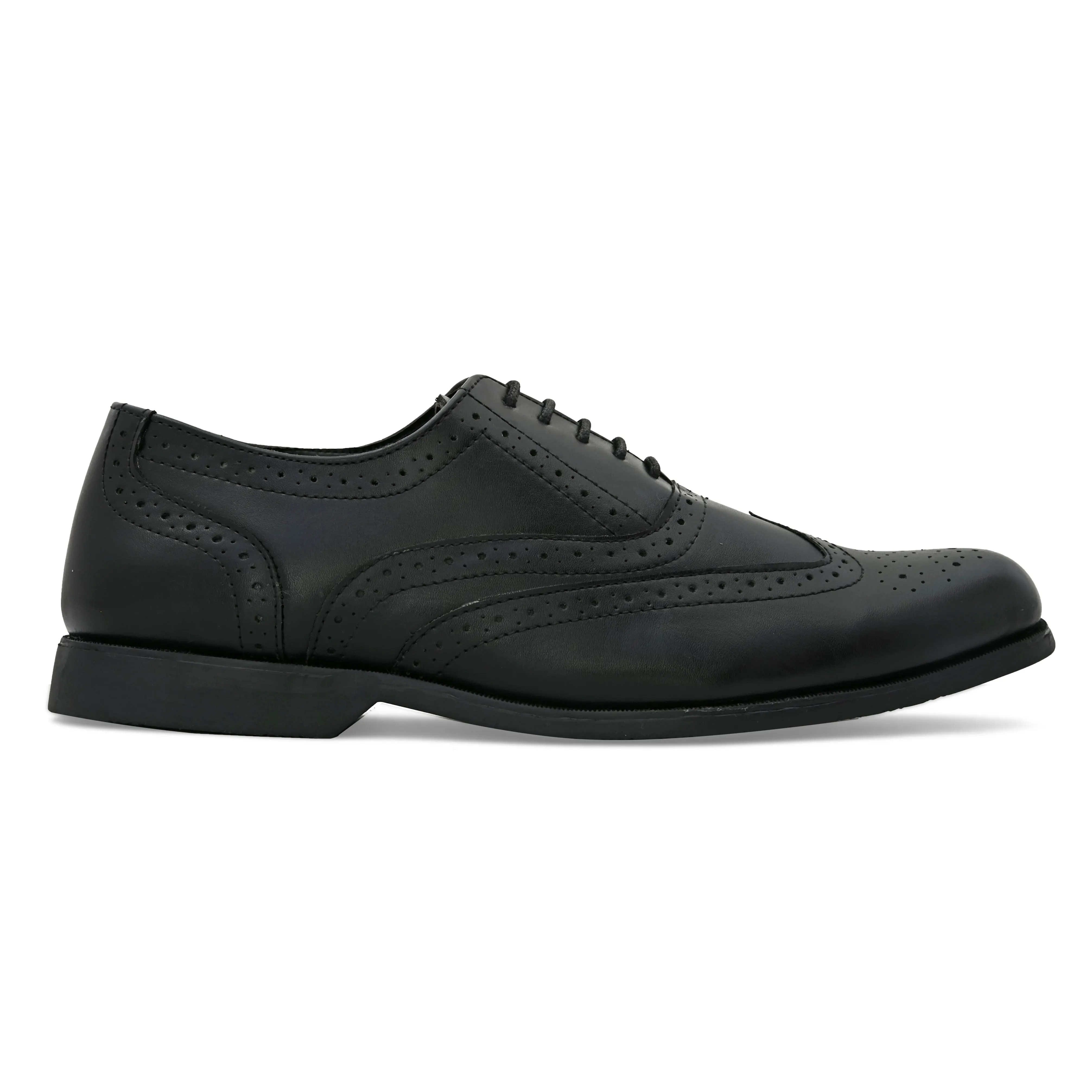 Obey Black Formal Brogues