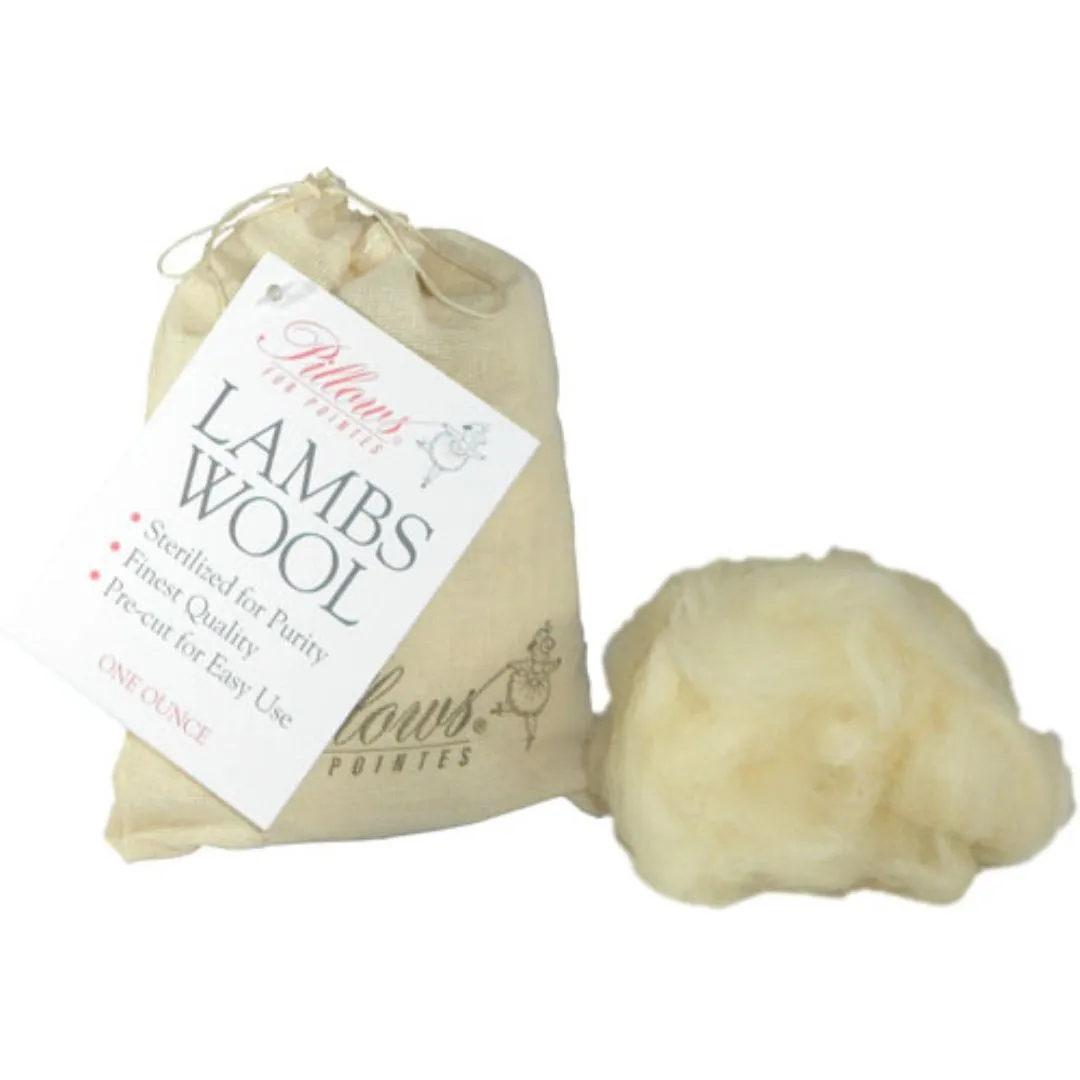 Pillows For Pointes Loose Lamb's Wool