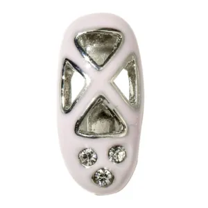 Pink Ballet Slipper Slide Charm