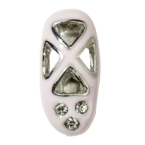 Pink Ballet Slipper Slide Charm