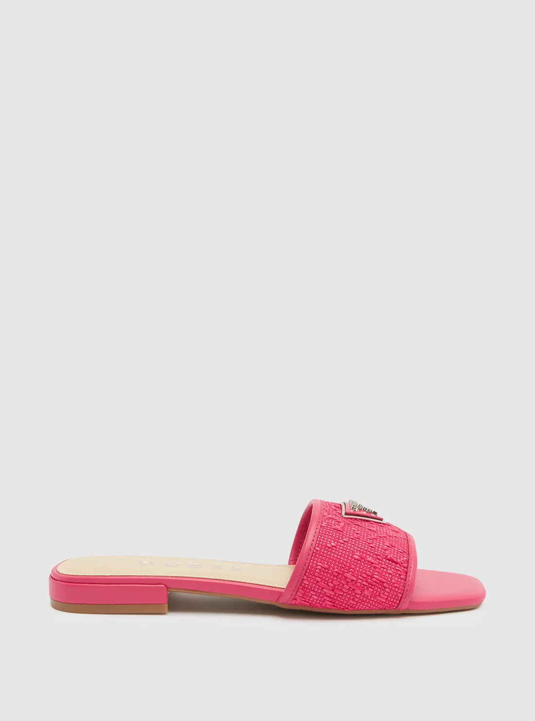 Pink Tamsey Slide Sandals