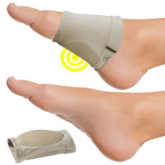 Plantar Fasciitis Arch Support Sleeves Gel Pad Support - Foot & Heal Pain Relief