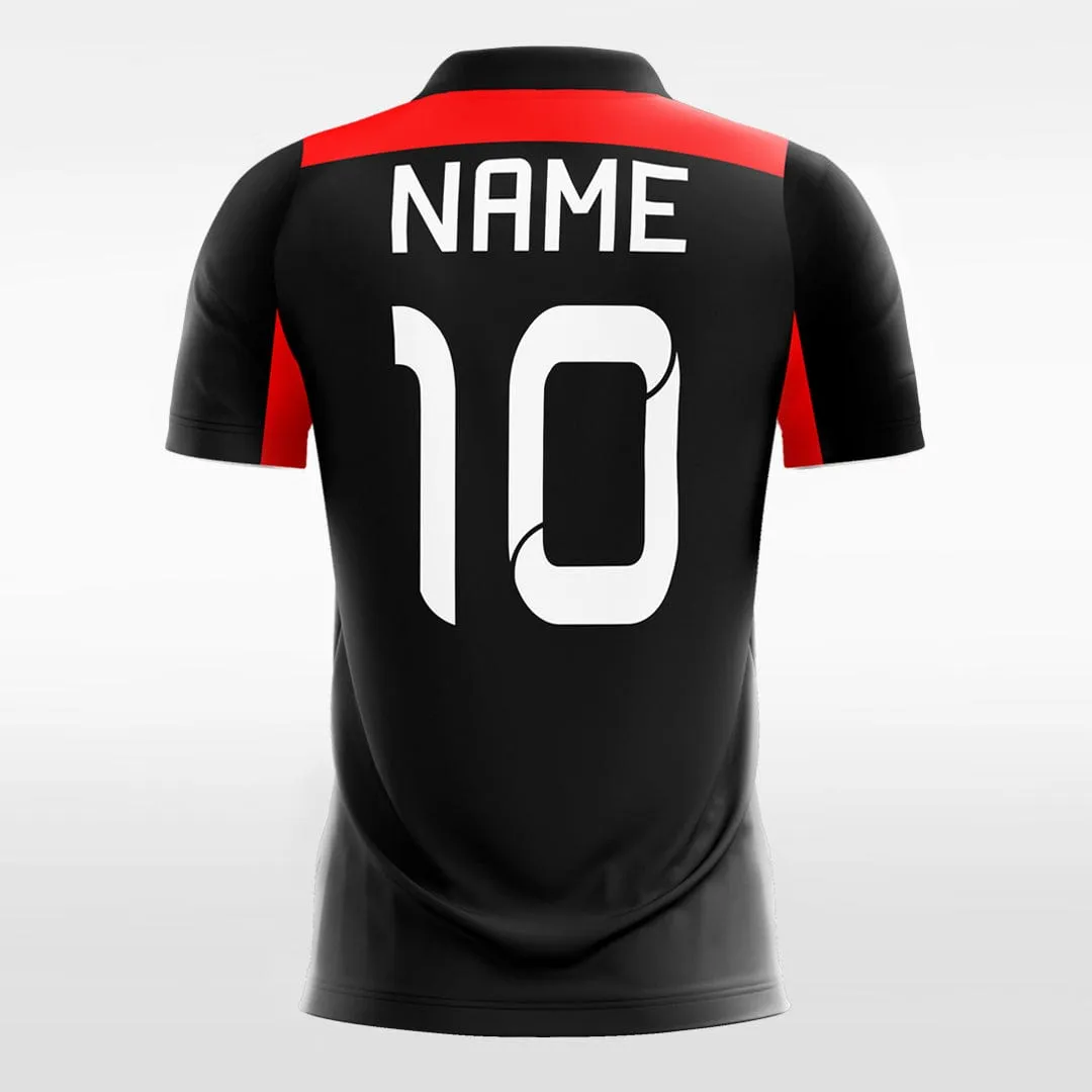 Retro Black Stripe - Custom Kids Soccer Jerseys Design Online