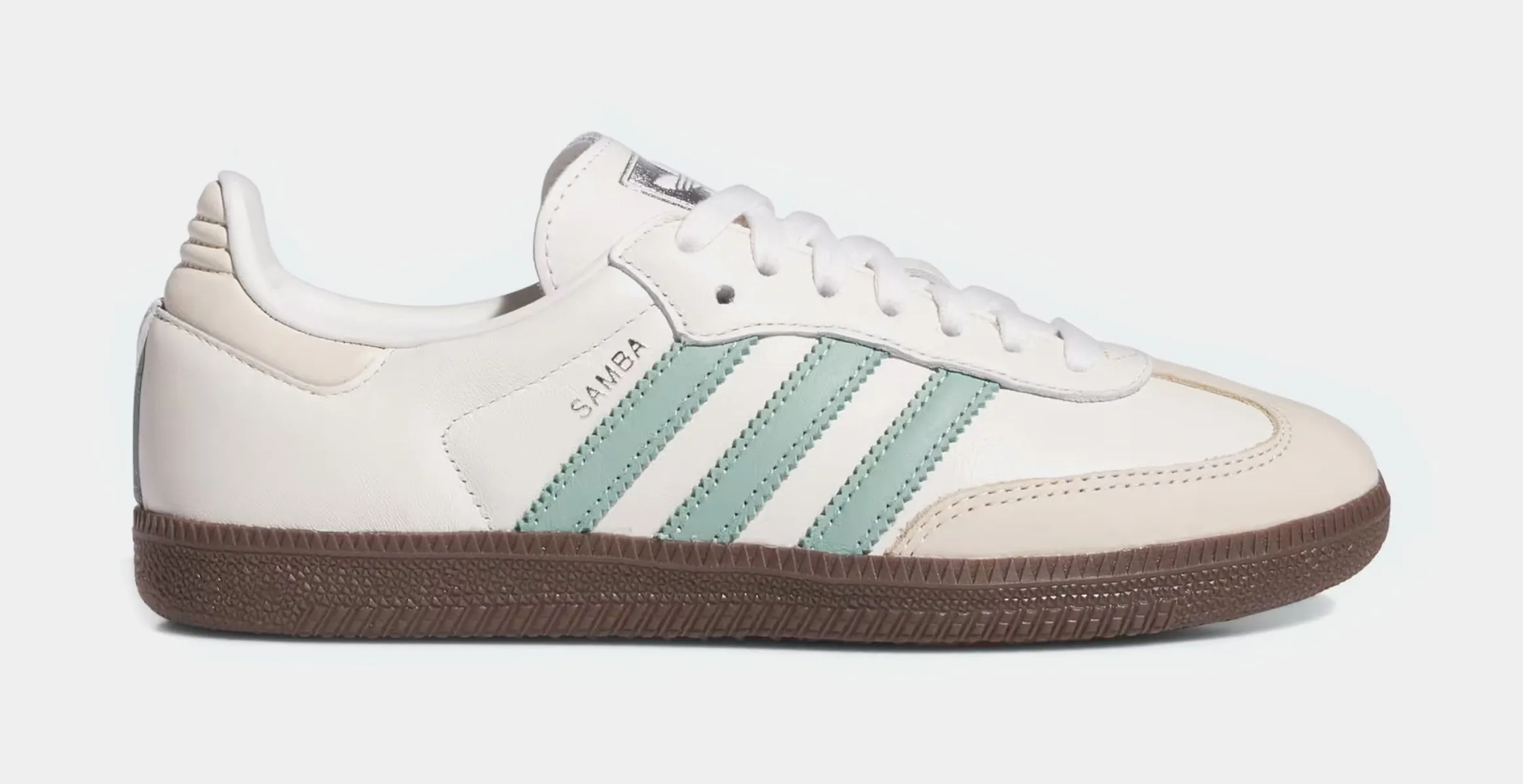 Samba OG Womens Lifestyle Shoes (White/Hazy Green)