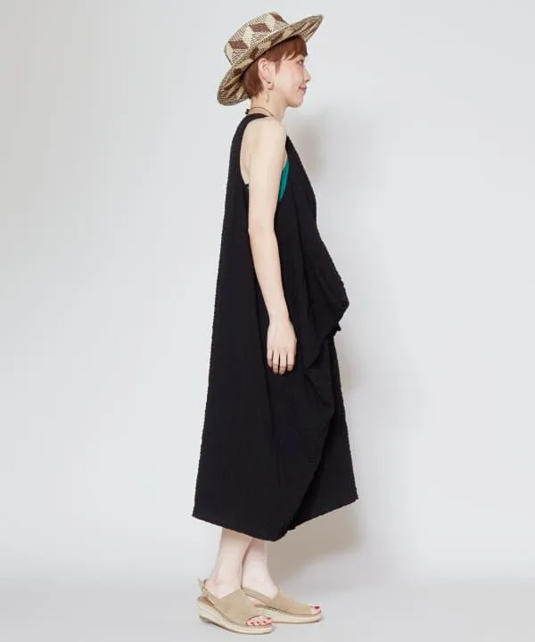 Seersucker Sleeveless Dress