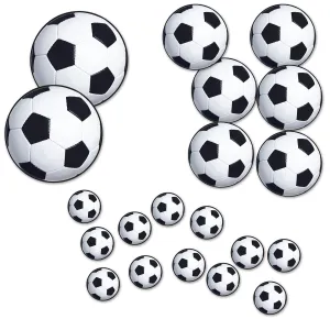 Soccer Ball Cutouts Assorted