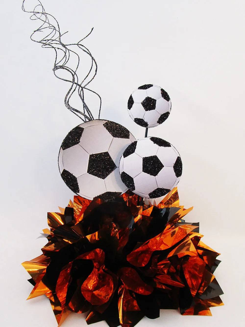 Soccer Balls Centerpiece