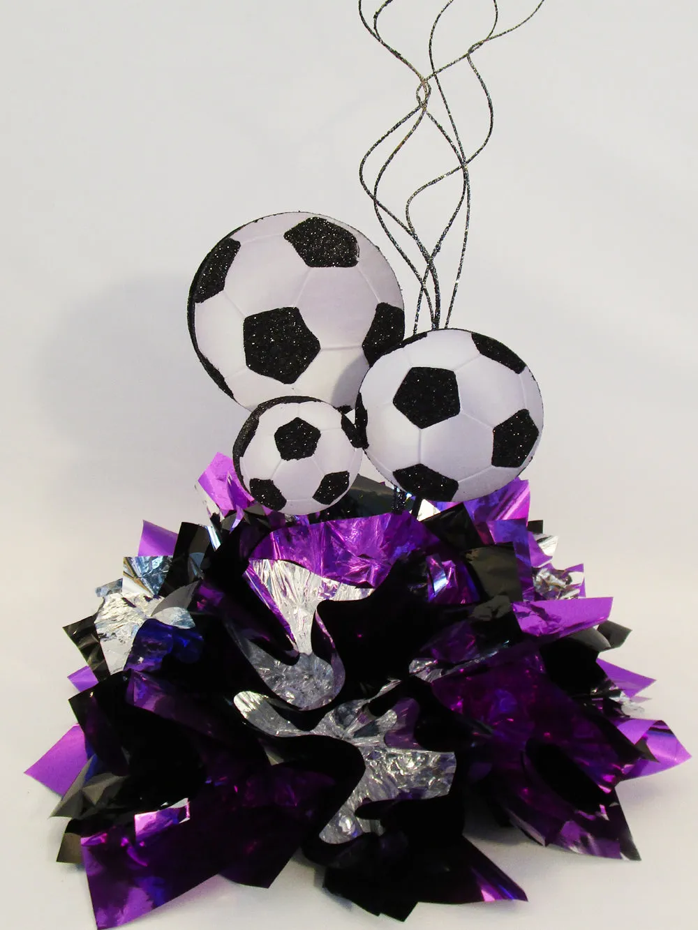 Soccer Balls Centerpiece