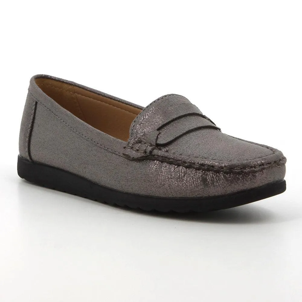 Soft Style by Hush Puppies Horene Loafer - Gunmetal