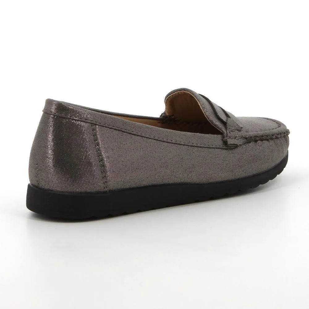 Soft Style by Hush Puppies Horene Loafer - Gunmetal