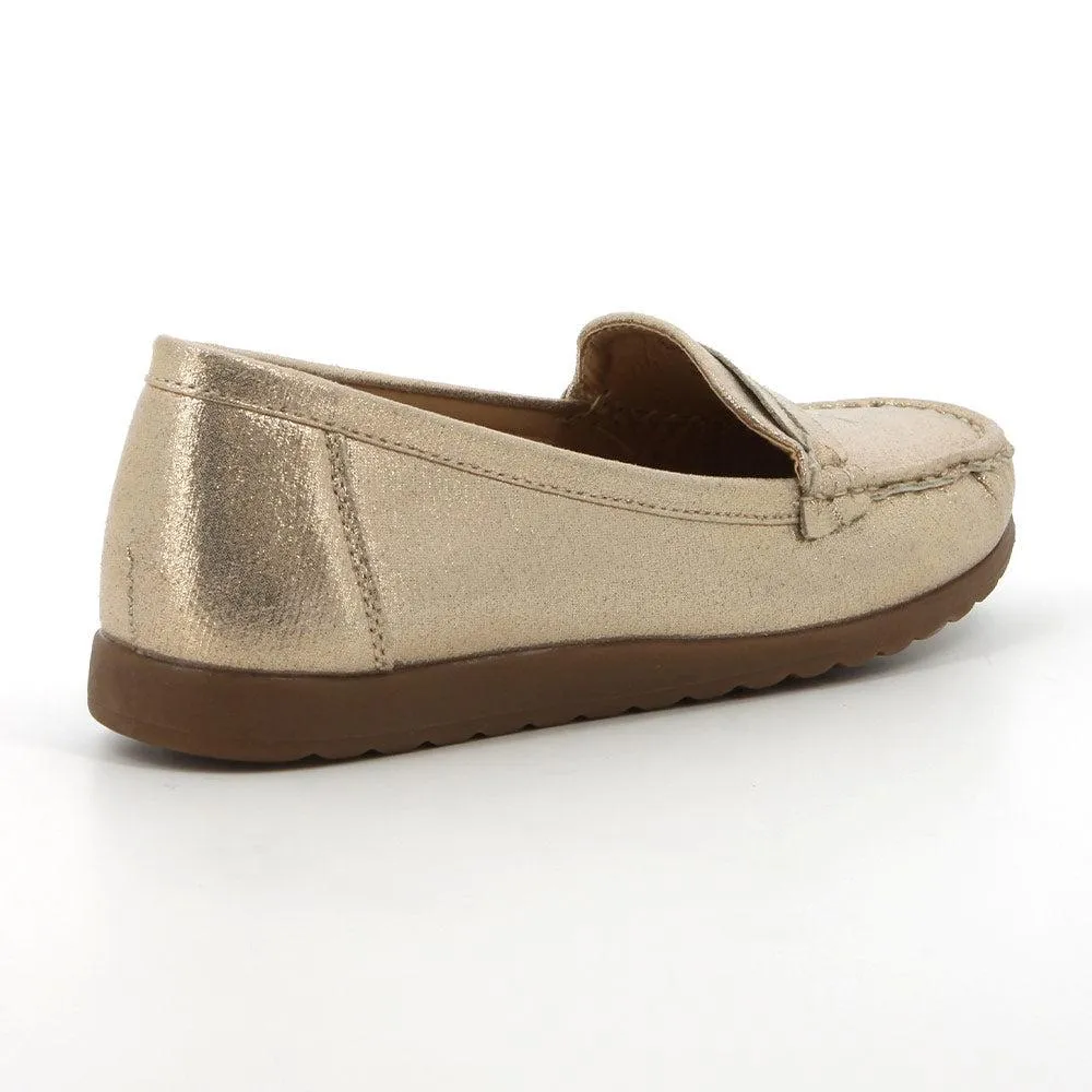 Soft Style by Hush Puppies Horene Loafer - Light gold