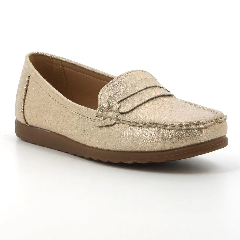 Soft Style by Hush Puppies Horene Loafer - Light gold