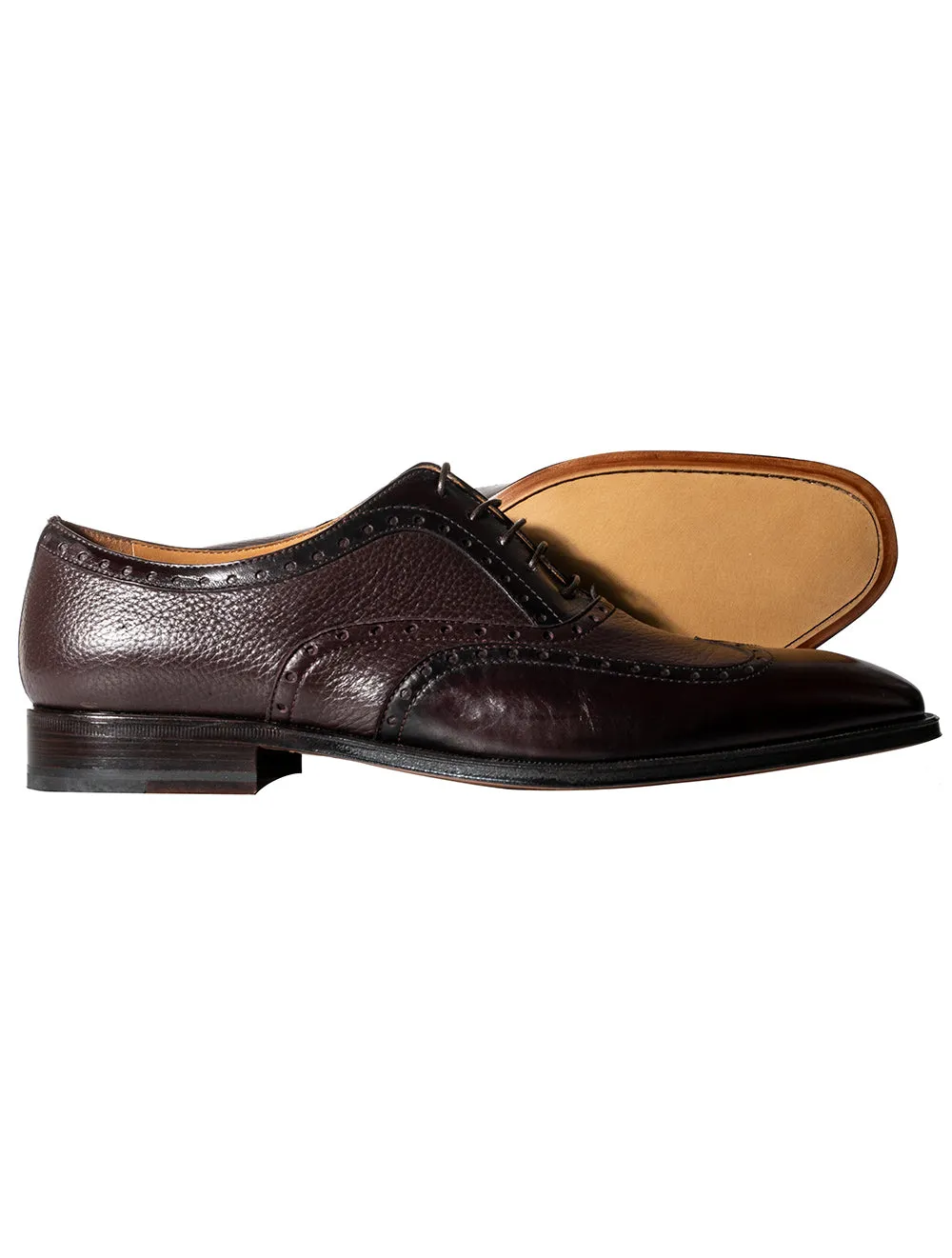 Trento Deerskin Brogue Black