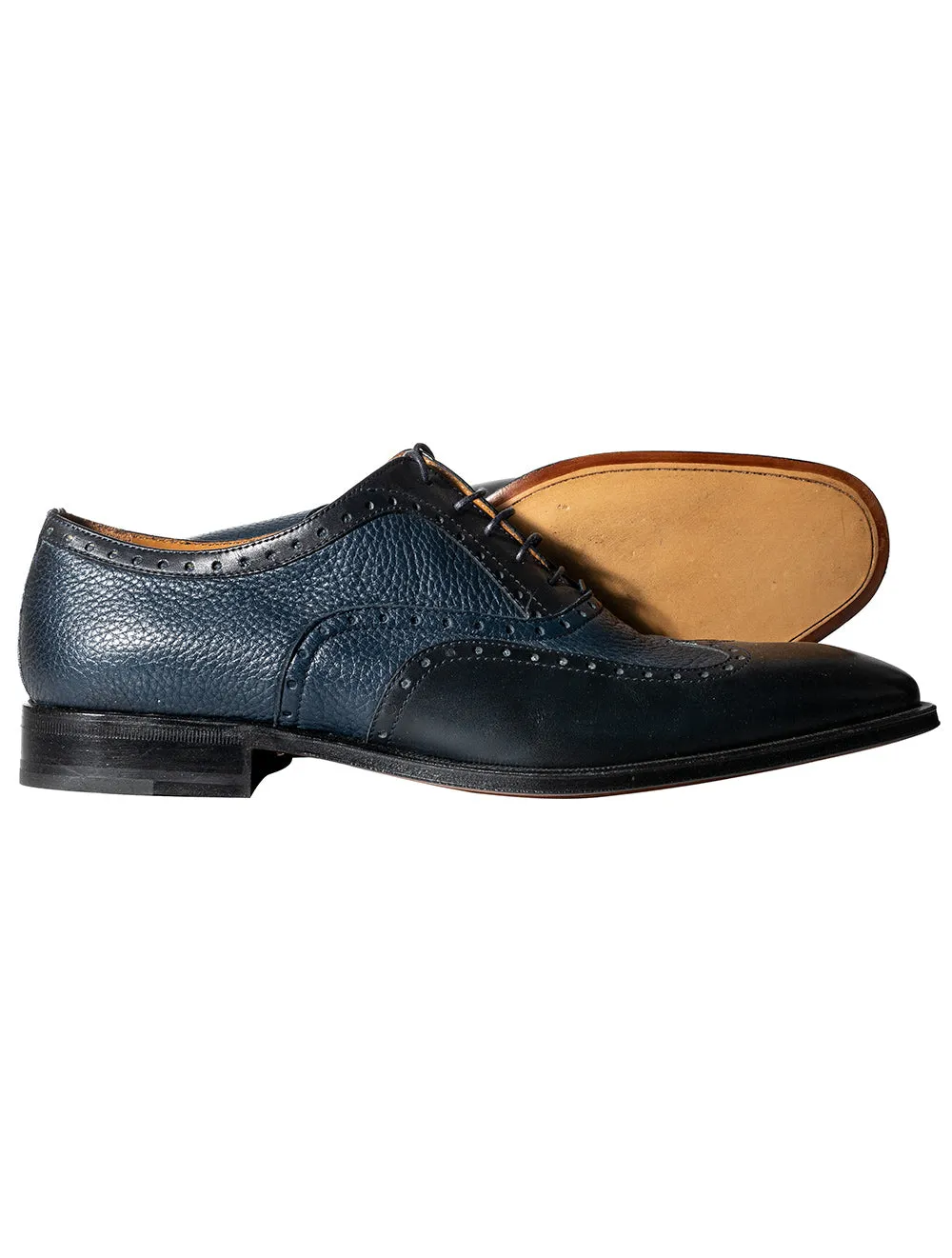 Trento Deerskin Brogue Black