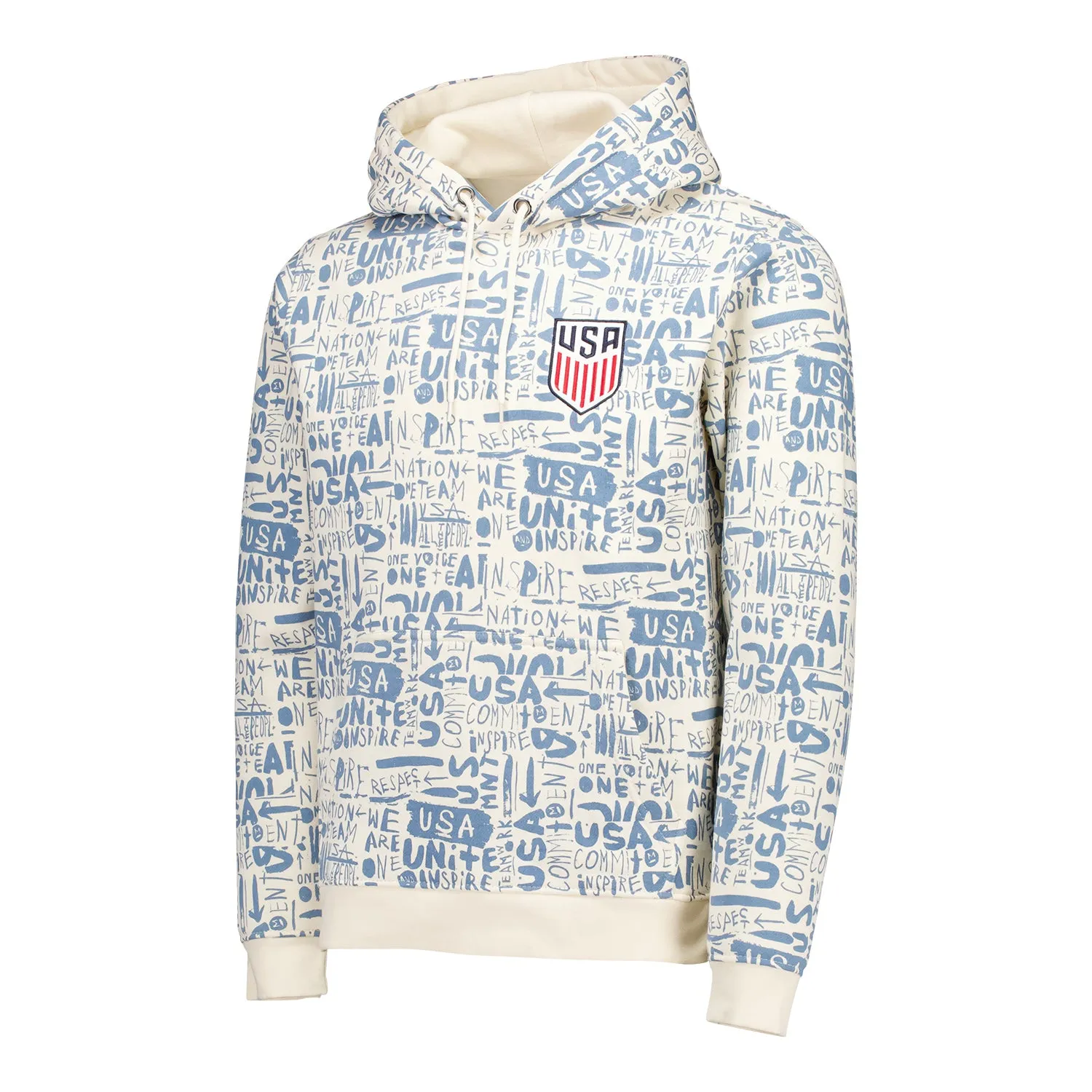 Unisex USA Icon Blue Hoodie