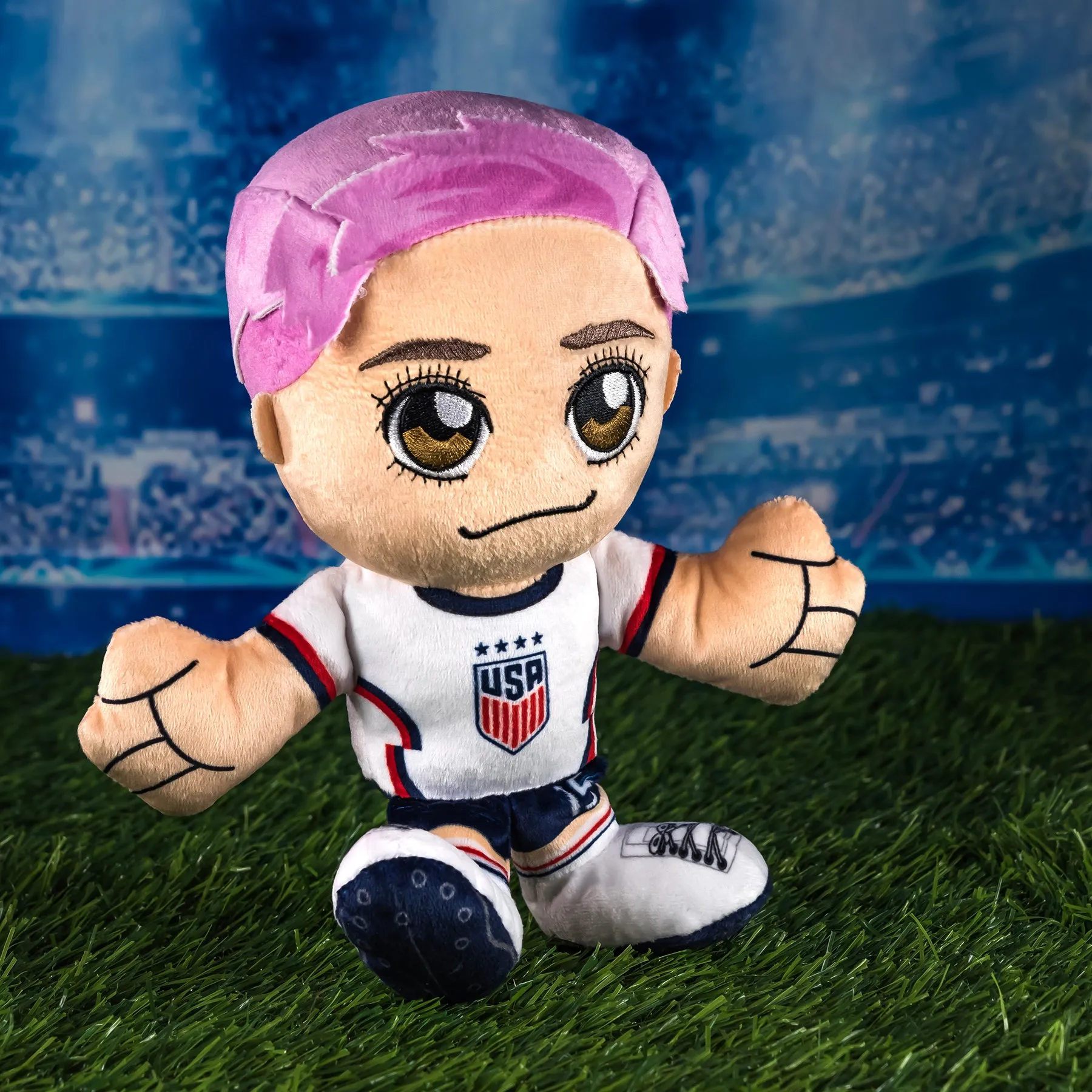 US Women's Soccer Megan Rapinoe 8" Kuricha Plush