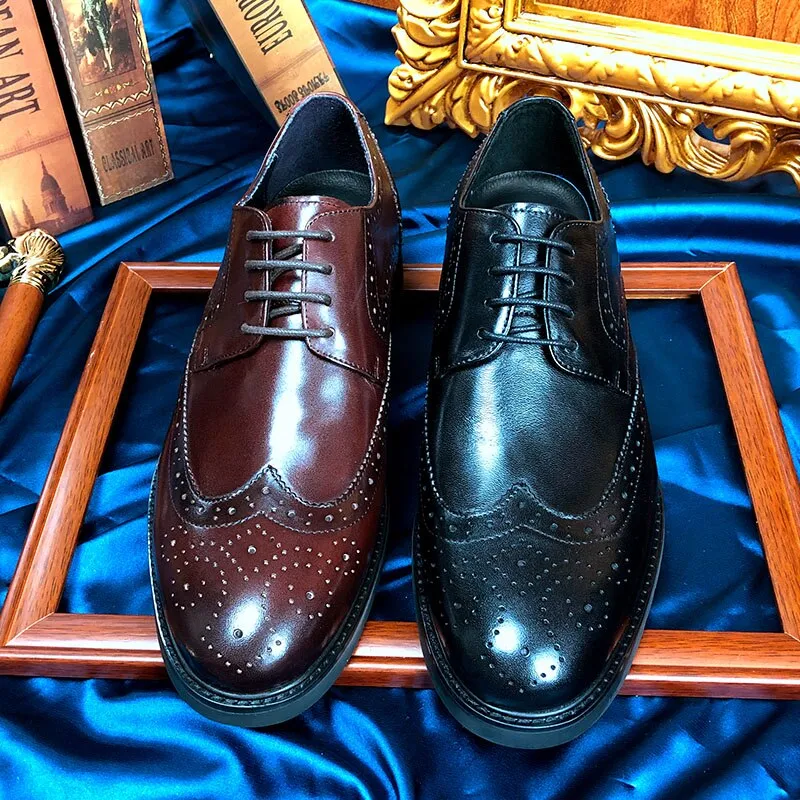 Veltique Lace-Up Office Brogues