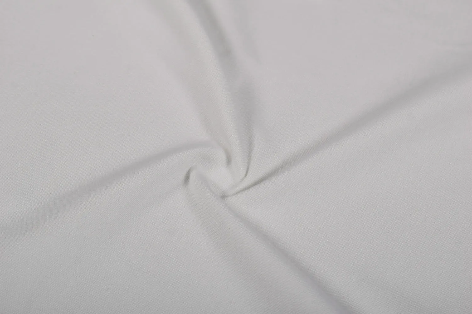 White Plain Polyester Canvas Fabric