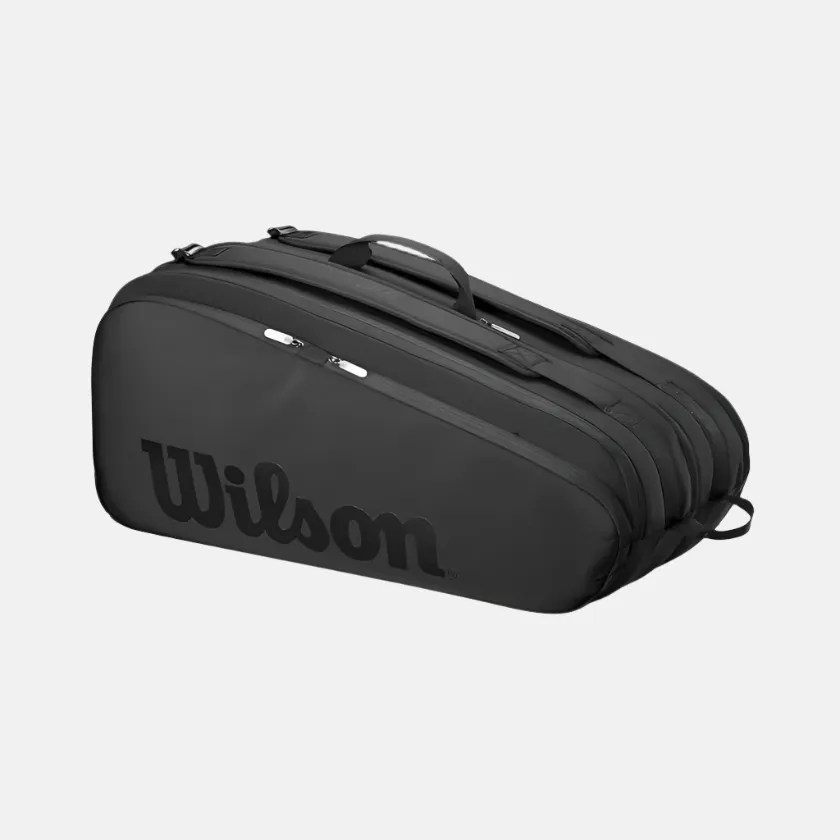 Wilson Noir Tour 12pk Tennis Racquet Bag -Black