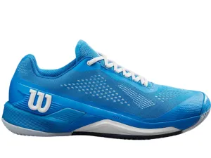 Wilson Rush Pro 4.0 Clay Mens Tennis Shoe (French Blue/White/Navy Blazer)