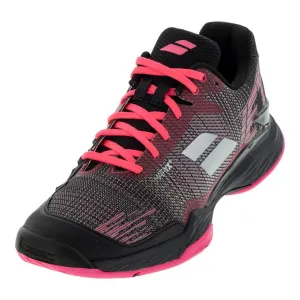 Women's Jet Mach II Pink and Black Tennis Shoes