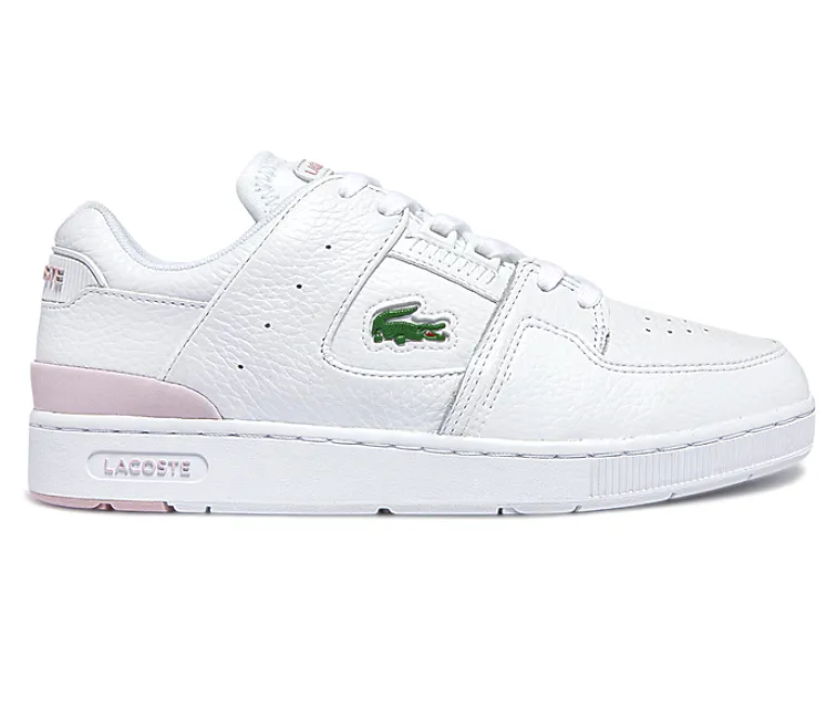 Women's Lacoste Court Cage 0722 (White/Light Pink)