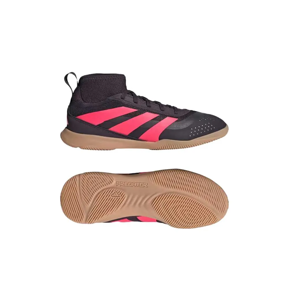 Youth Jr Predator League Indoor Soccer Shoes - Aurbla/Turbo/Gum3