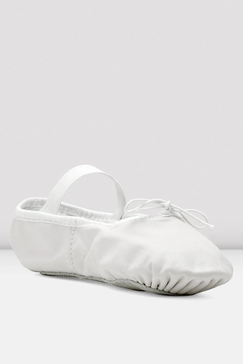 Youth/Ladies White Dansoft Leather Ballet Shoes by BLOCH